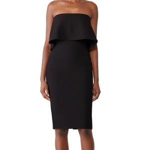 NWT Black Strapless Likely Dress